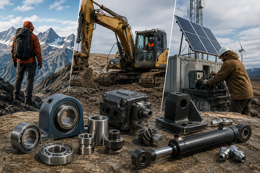 How Durable Industrial Components Support Exploration, Outdoor Work, and Remote Operations